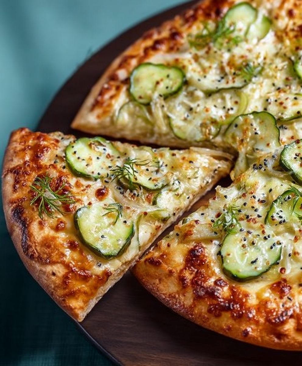 Die ultimative Dillgurkenpizza, der Sie nicht widerstehen können. image 2