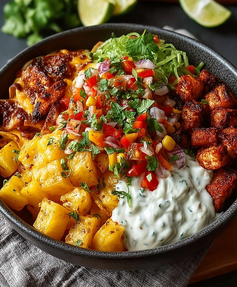 Käse-Kartoffel-Taco-Bowl: Eine Geschmacksexplosion in jedem Bissen! image 2