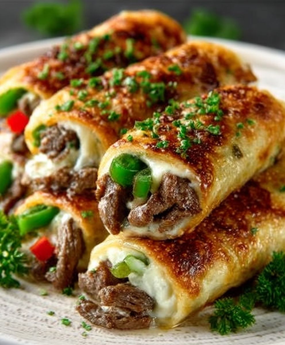 Keto Philly Cheesesteak Rolls: Kohlenhydratarmes Wohlfühlessen leicht gemacht image 2