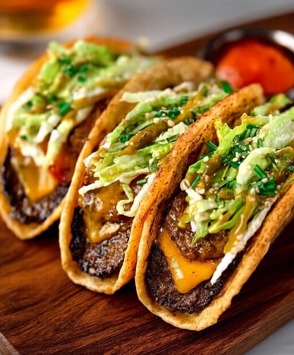 Smash-Burger-Tacos: Schnelle und einfache Rindfleischrezepte fürs Abendessen im Jahr 2025 image 2