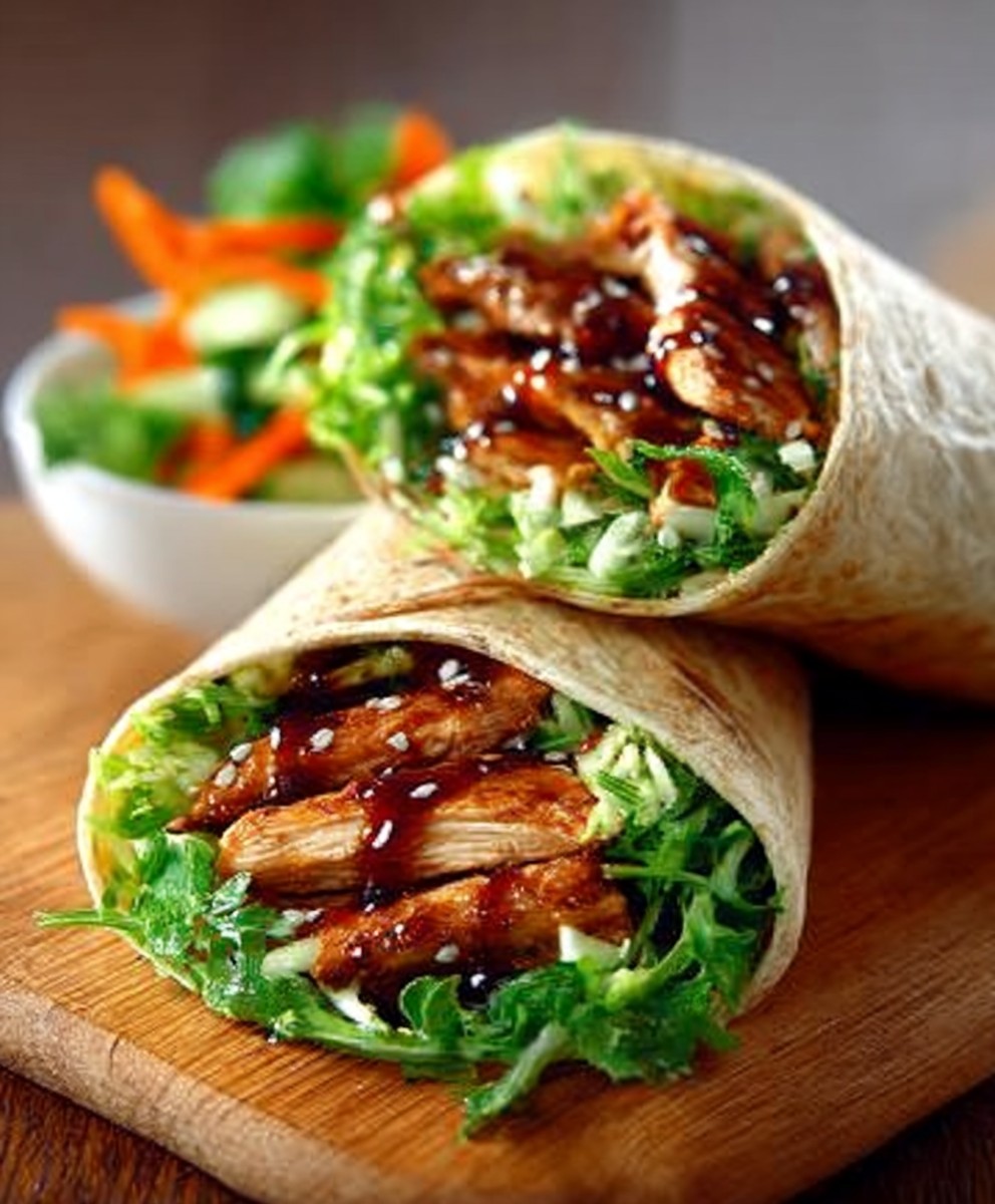 Teriyaki-Hähnchen-Wraps – Geschmackvoll und einfach image 2