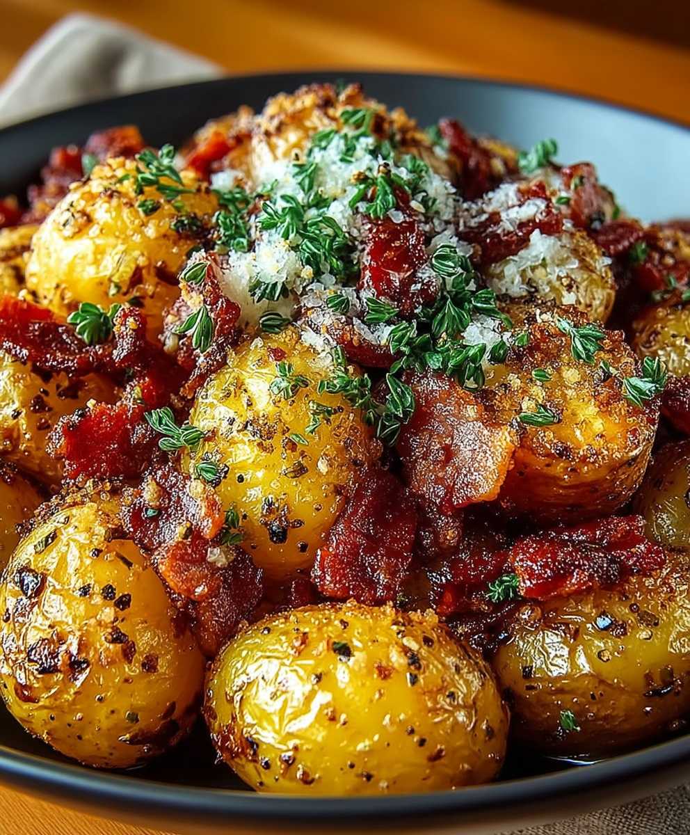 Knusprige Honigkartoffeln mit Rindfleisch-Speck image 2