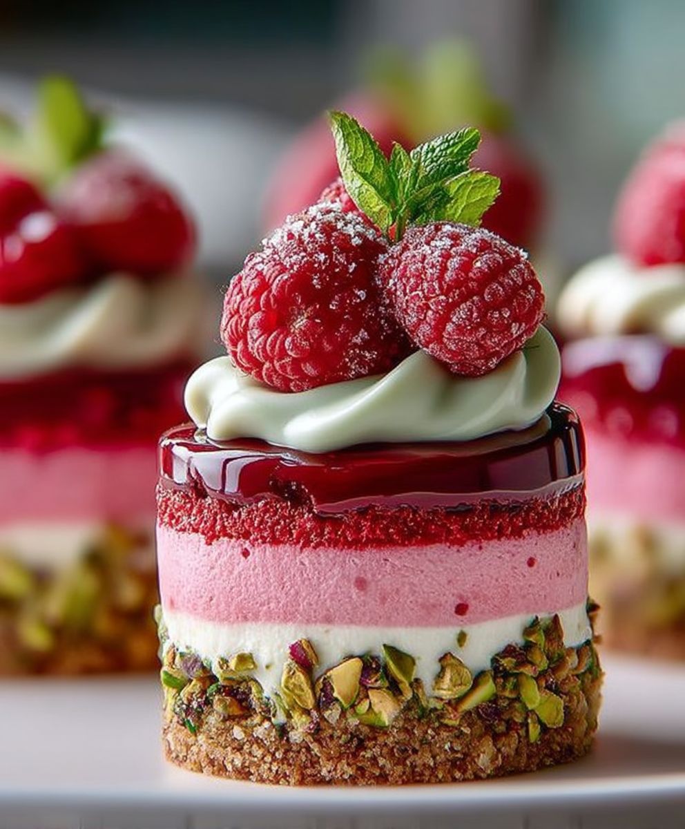 Pistazien-Beeren-Kuchen image 2