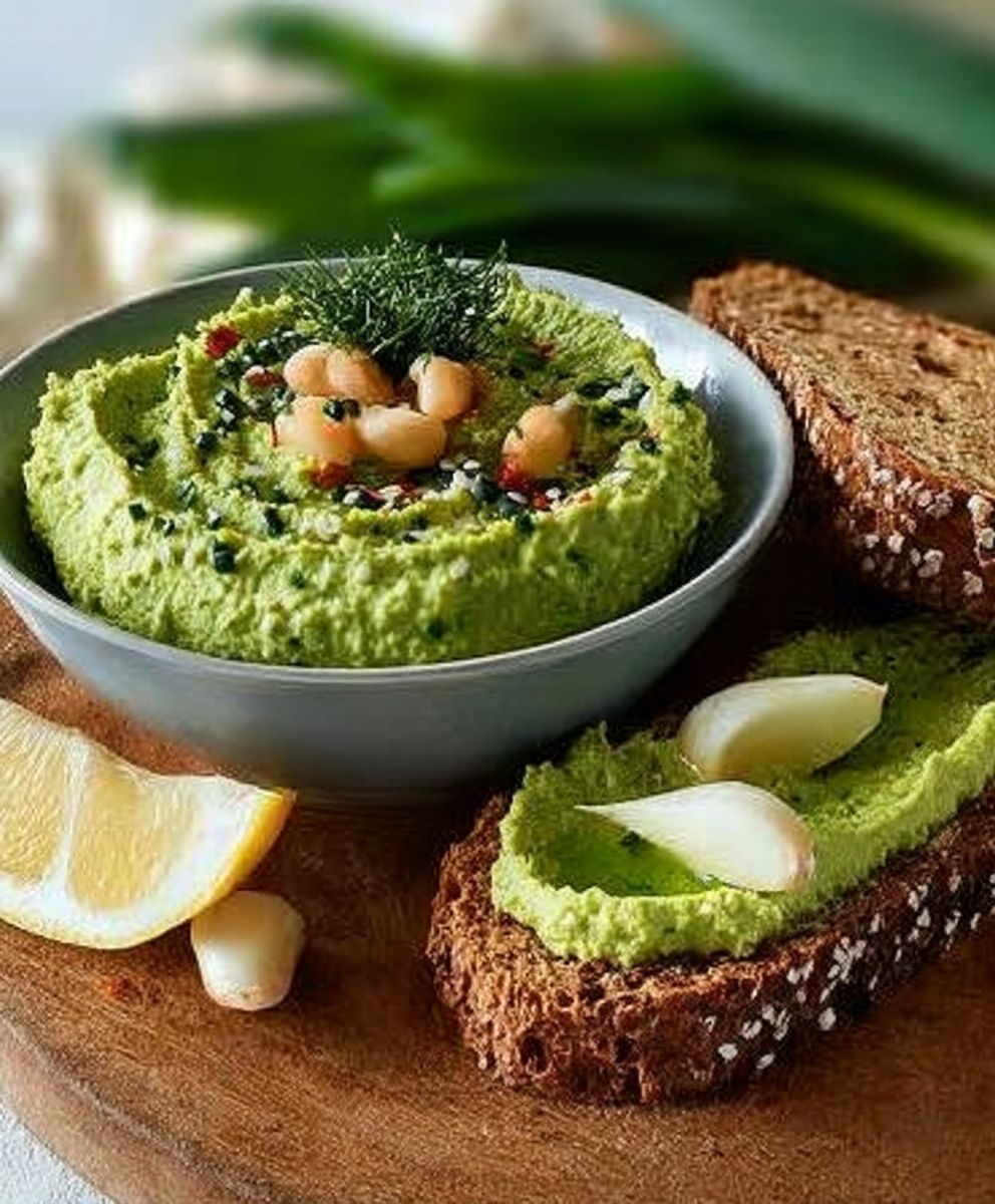 Würziger Bärlauch Hummus! image 2