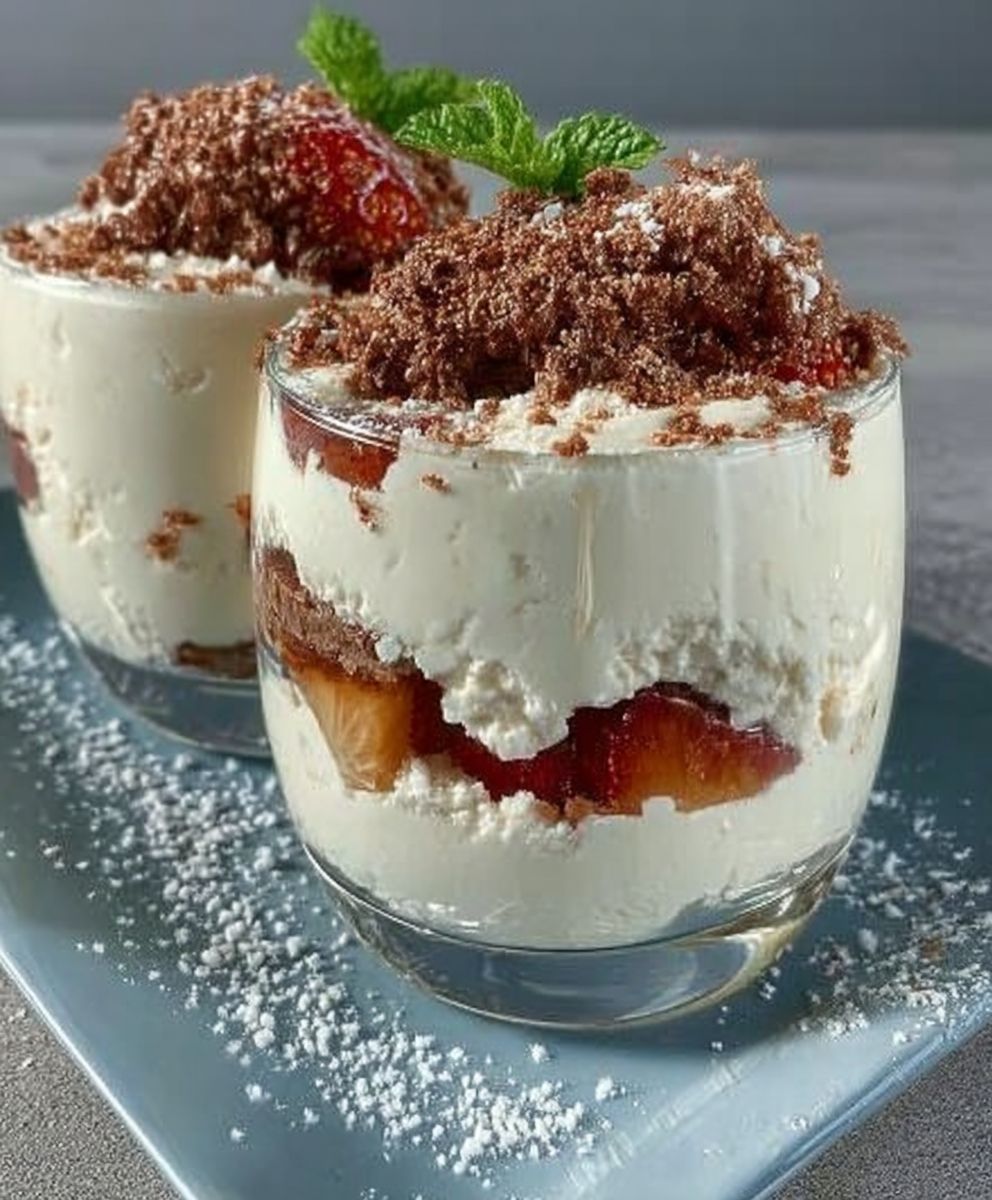 Einfacher, cremiger Fruchtsalat (ohne Backen!) image 2