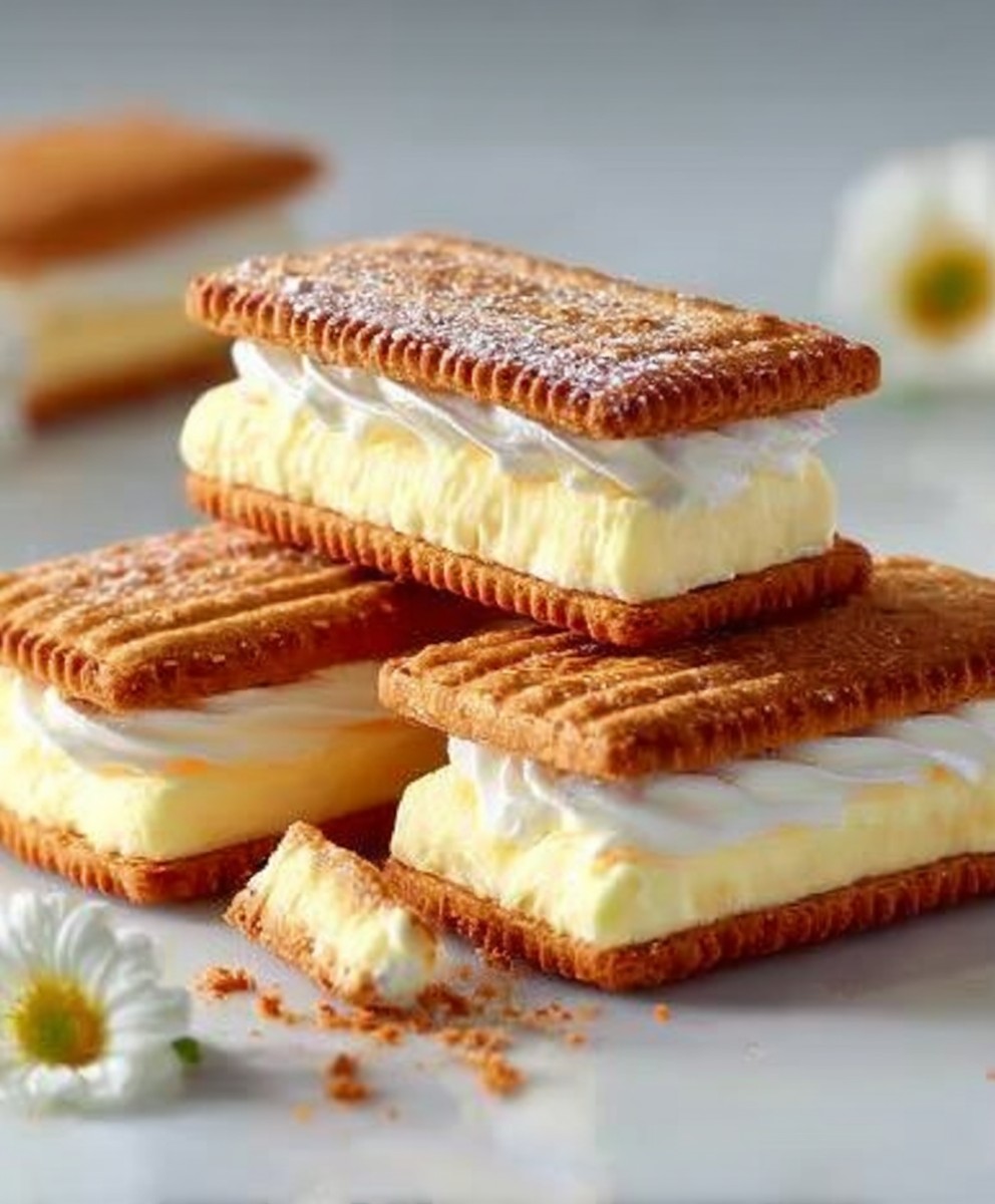 Schnelle Keks-Sandwiches mit Vanillecreme image 2