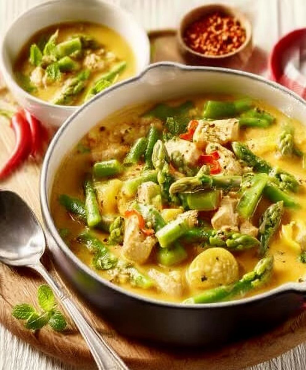 Thailändisches Spargelcurry image 2