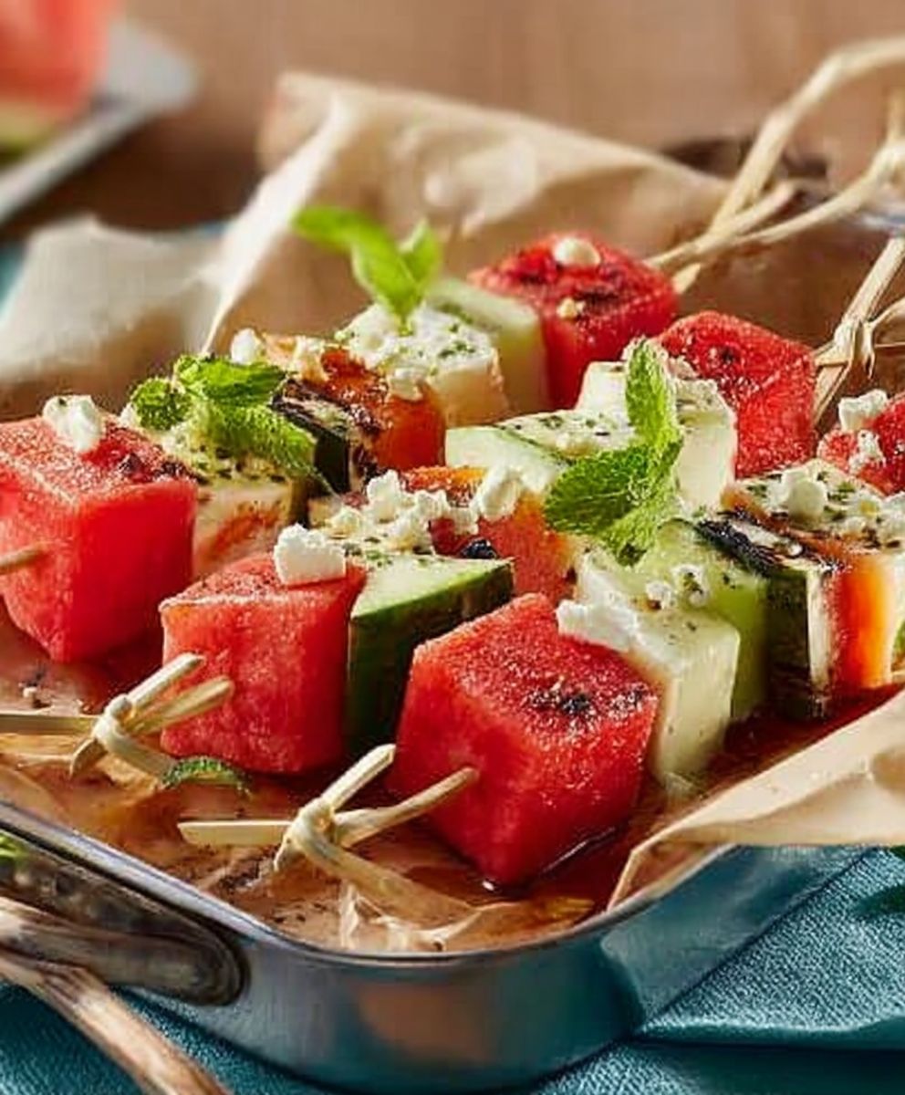 Wassermelonen-Tajin-Spieße image 2